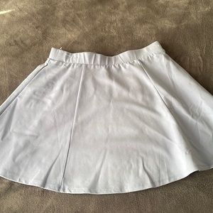 Light blue tennis skirt